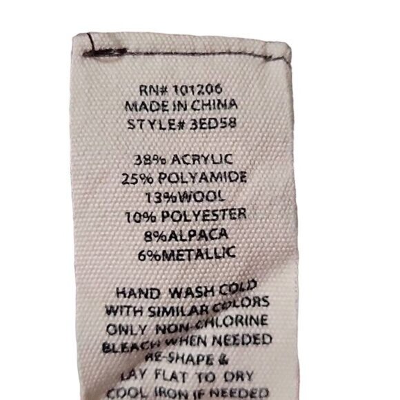 SOFT SURROUNDINGS Womens Fair Isle Pattern Pullover Sweater y2K 90's XS clueless - Picture 9 of 9